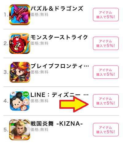 ルビー課金を5%お得にやる裏ワザ