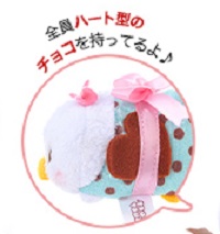 ツムツム関連商品!ディズニーストアにバレンタインシリーズ♪